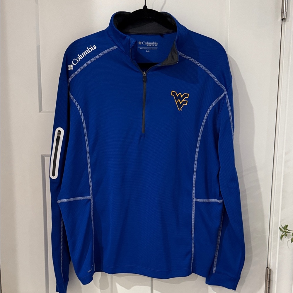 Columbia Golf WVU Mountaineers x Nemacolin Resort Quarter Zip Pullover